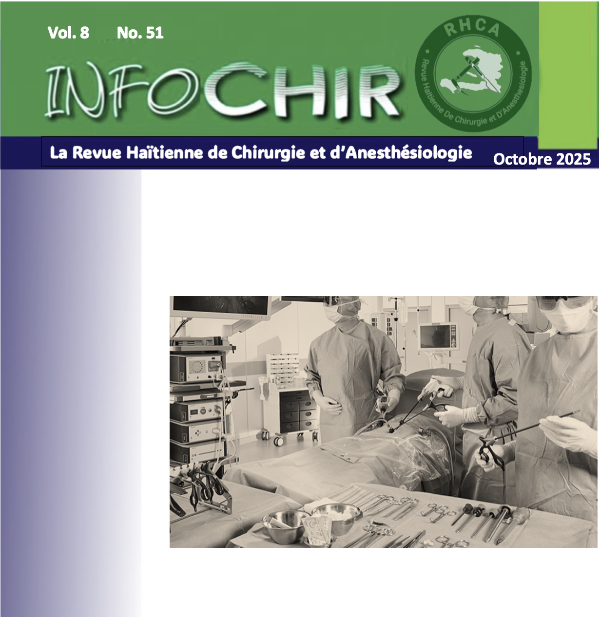 Synthèse du Journal (RHCA Vol. 8, No 51)